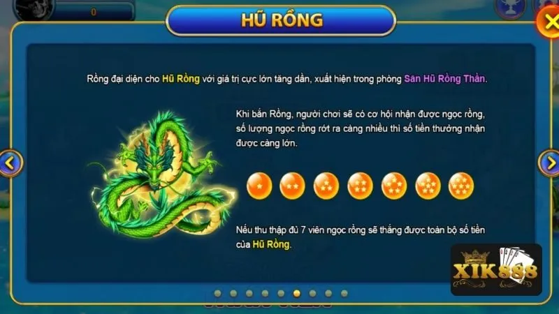 Tỷ lệ trả thưởng trong bắn cá Xik888 cực cao