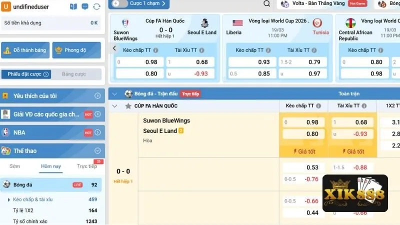Giới thiệu về cổng game thể thao Xik888