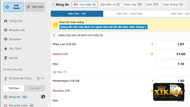 Những ưu điểm vượt trội của sảnh game Xik888