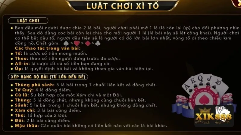 Những lý do nên chọn game bài Xik888