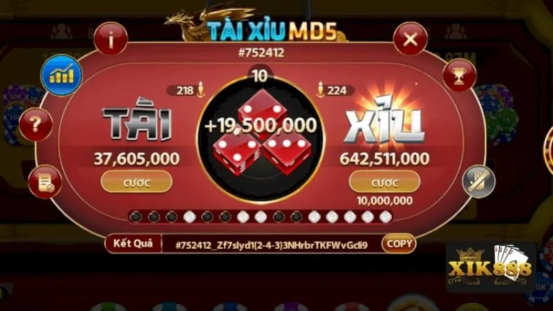 Tài Xỉu MD5 là gì? Cách chơi Tài Xỉu MD5 dễ thắng